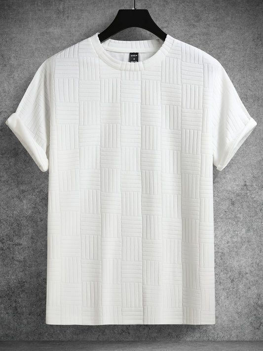 Manfinity Homme Men T-Shirts Fit Crew Neck Short Sleeve Summer Tee